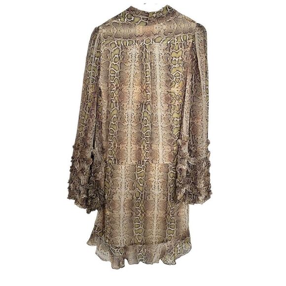 Rococo Sand Printed Faux Wrap Dress - Picture 3 of 6